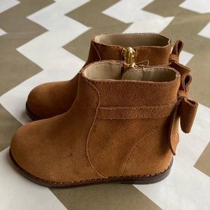 Janie and Jack bow boots